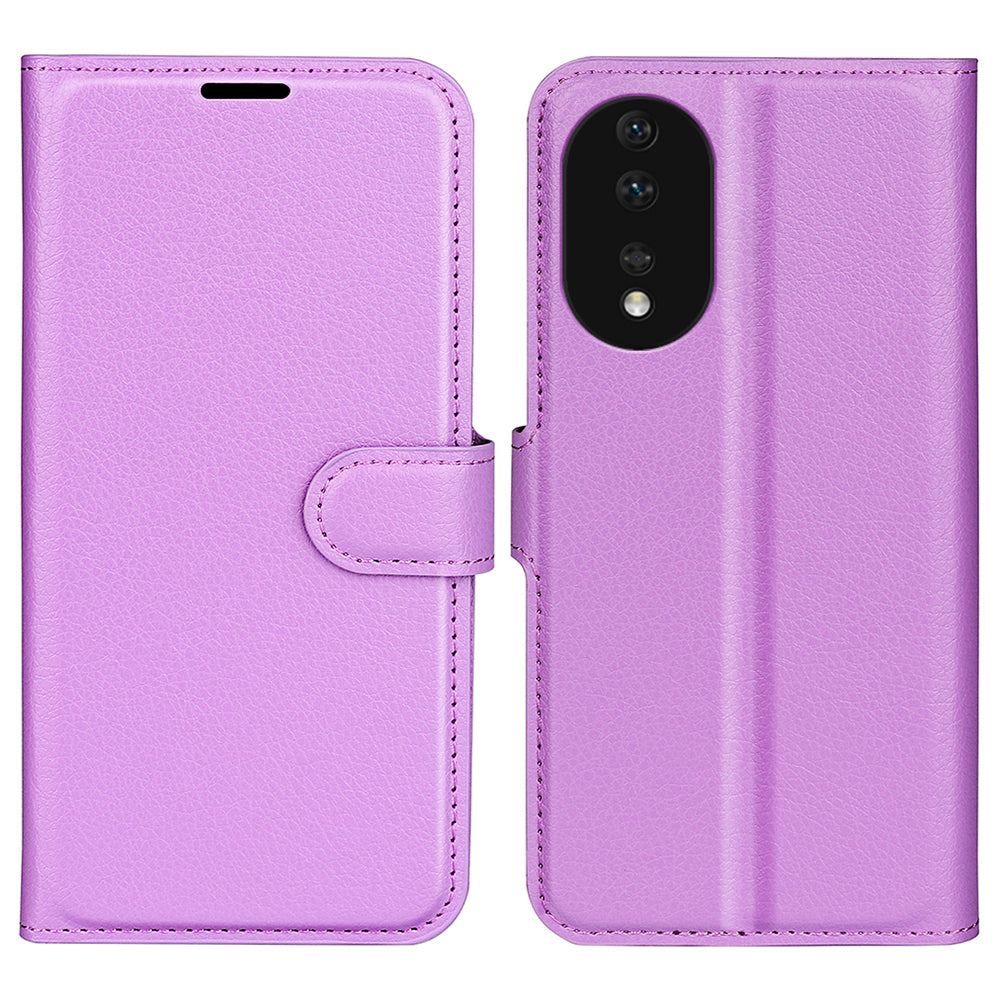 For Honor 80 5G Litchi Texture PU Leather Stand Wallet Phone Cover Full Protection Flip Anti-scratch Phone Case For Honor 80 5G Litchi Texture PU Leather Stand Wallet Phone Cover Full Protection Flip Anti-scratch Phone Case